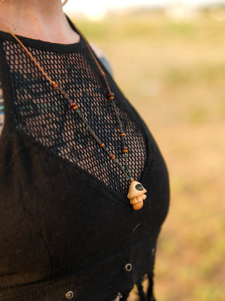 Mosscap Necklace