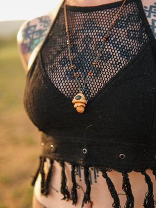 Mosscap Necklace