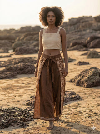 Fisherman Wrap Pants