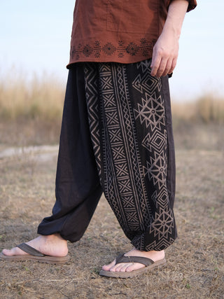 Nomad Noir Tribal Harem Pants