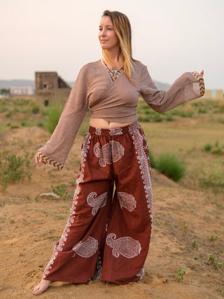 Paisley Palazzo Pants