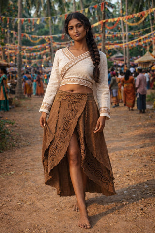 Udyoga Wrap Skirt