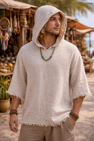 Edge Hooded Shirt