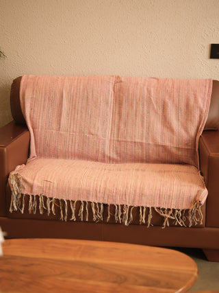 Aadya Handwoven Cotton Sofa Throw