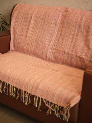 Aadya Handwoven Cotton Sofa Throw