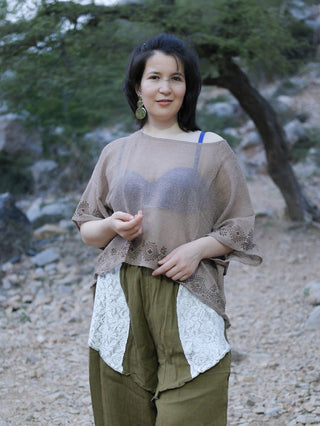 Desert Veil Top