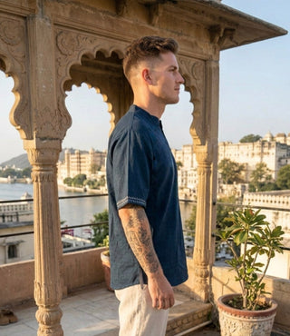 Midnight Nomad kurta