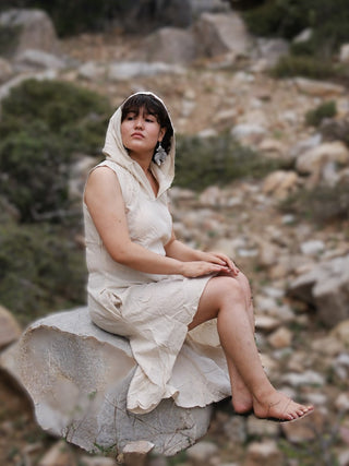 Rait Hooded Dress