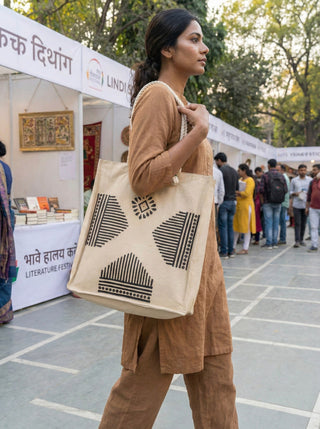 Tribal Canvas Tote