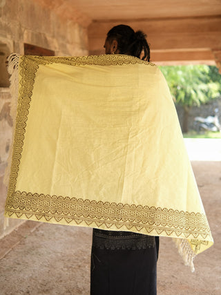 Suryan Tribal Handloom Cotton Shawl