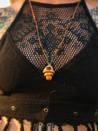 Mosscap Necklace