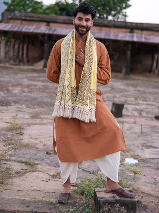 Rust Aura Kurta
