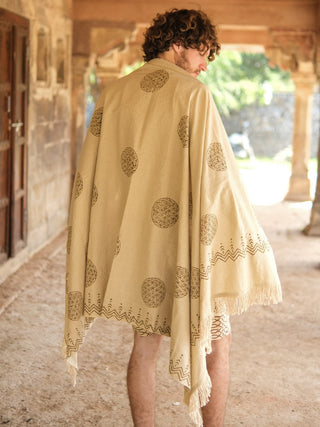 Pravah Handloom Cotton Shawl