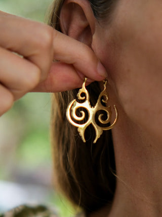 Tribal Swirl  Earring