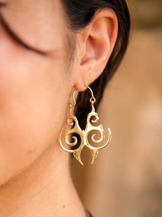 Tribal Swirl  Earring