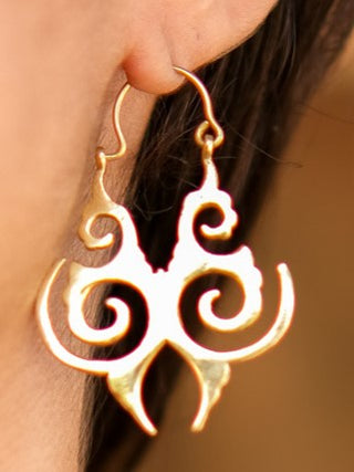 Tribal Swirl  Earring