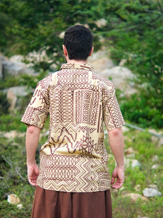 Bhargava Shirt Tribal Handblock  Shirt