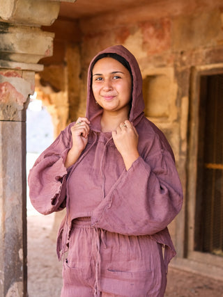 Prithika Hooded Top