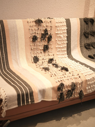 Anvita Handwoven Cotton Sofa Throw