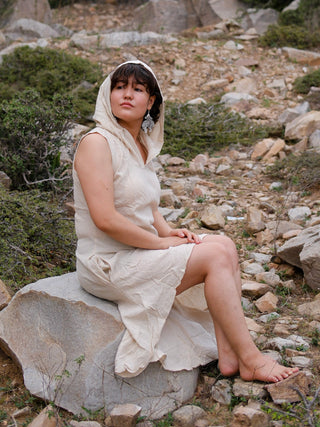 Rait Hooded Dress