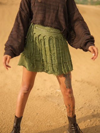 Sivana Fringe Skirt