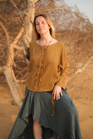 Bohemian Long-Sleeve Top