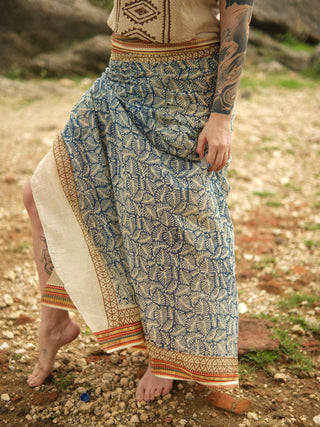 Indigo Fern Sarong