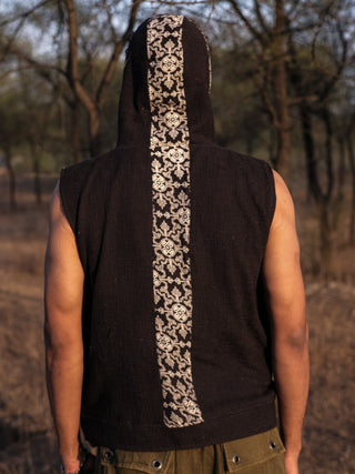 Shipibo Sleeveless Hoodie