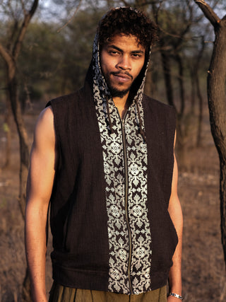 Shipibo Sleeveless Hoodie