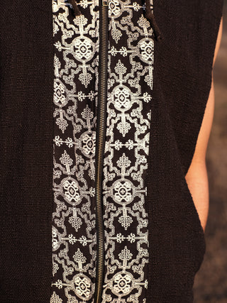 Shipibo Sleeveless Hoodie