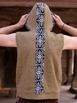Shipibo Sleeveless Hoodie