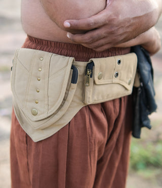 Verdant Multi-Pocket Utility Belt Bag
