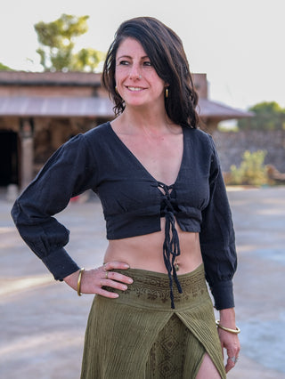 Tie up Crop top