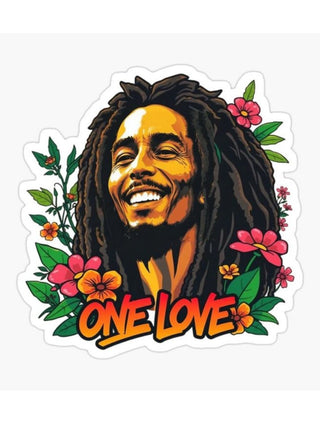 One Love Sticker