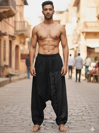 Nomad Noir Tribal Harem Pants
