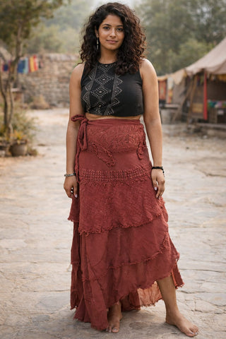 Amoha Wrap Skirt