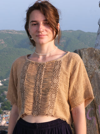 Anum Crop Top - Crystal Heal
