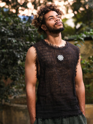 Jaali tank top - Crystal Heal