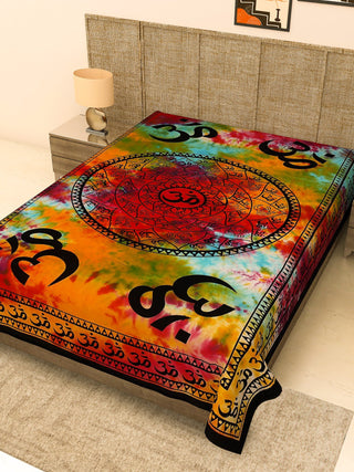 Omkara Bed sheet - Crystal Heal