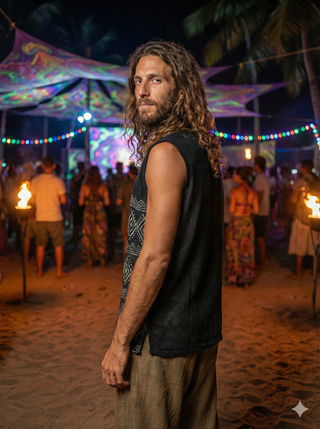 Tribal Nomad Sleeveless Vest