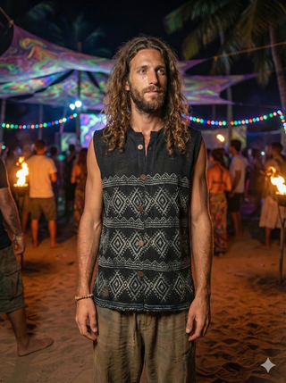 Tribal Nomad Sleeveless Vest