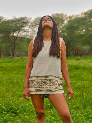 Tribal Vest - Crystal Heal